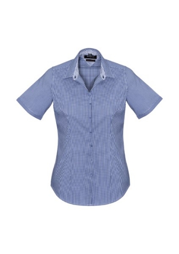 Picture of Biz Corporates Ladies Newport Shirt Short Sleeve